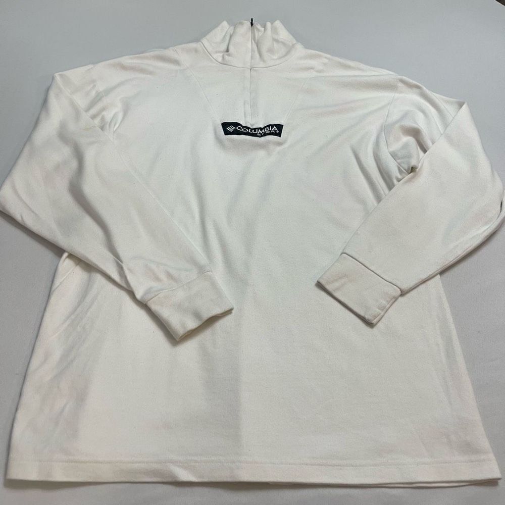 ColumbiaโSportโVTGโWhiteโSweatshirtโSizeโL/XL